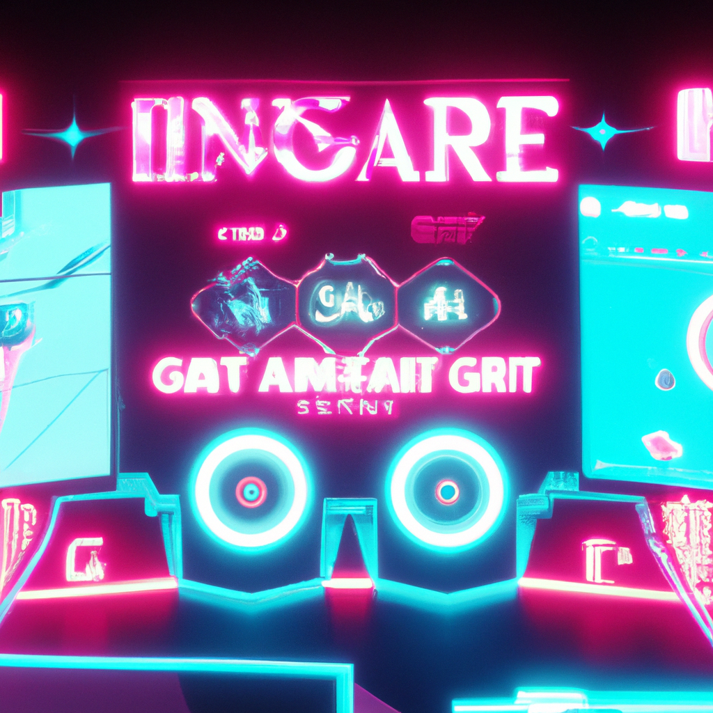 Arcadia Forge hero neon arena